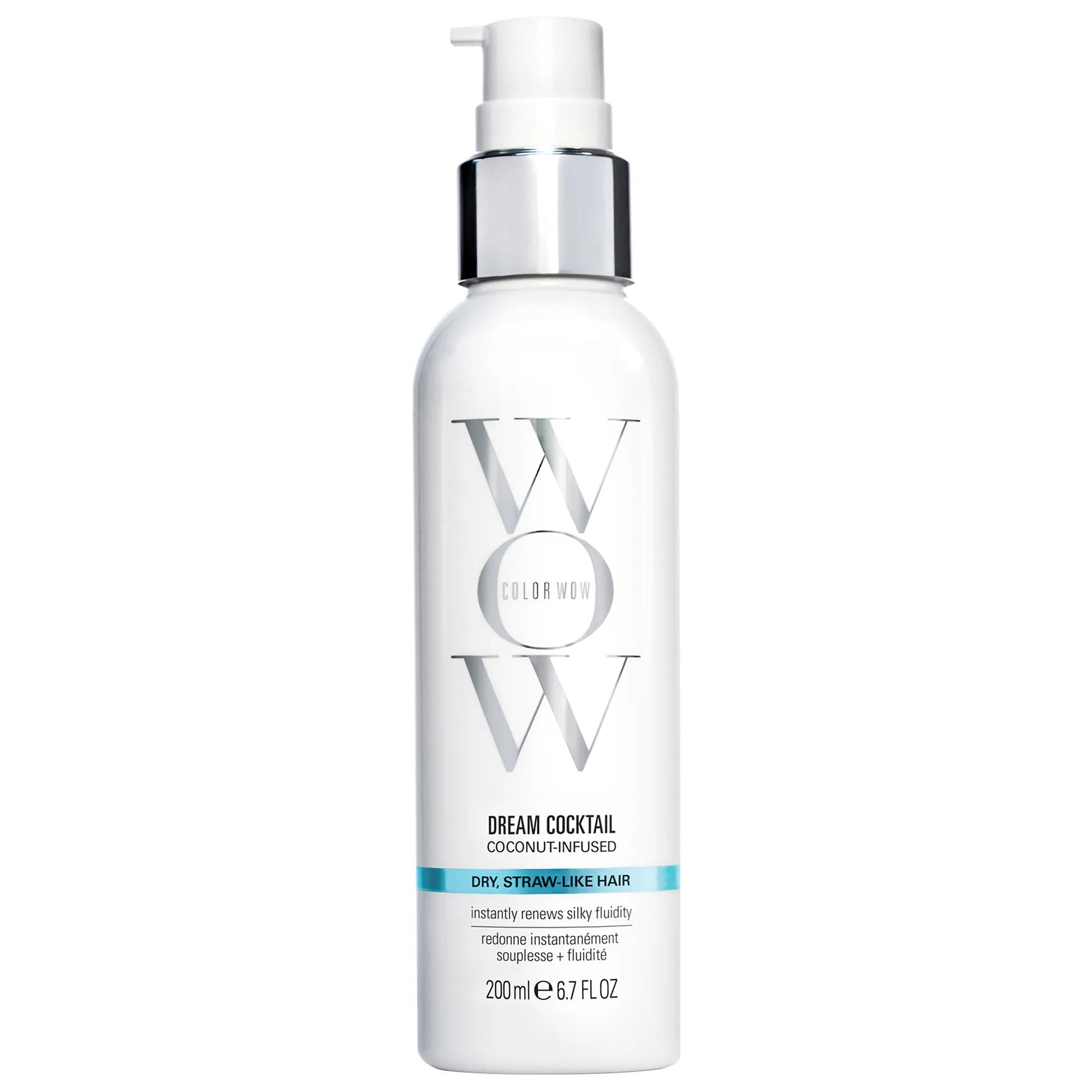 Color Wow Dream Cocktail - Coconut Oil Leave In Hair Treatment: Hydrates & Repairs Dry, Damaged Hair with Heat Protection