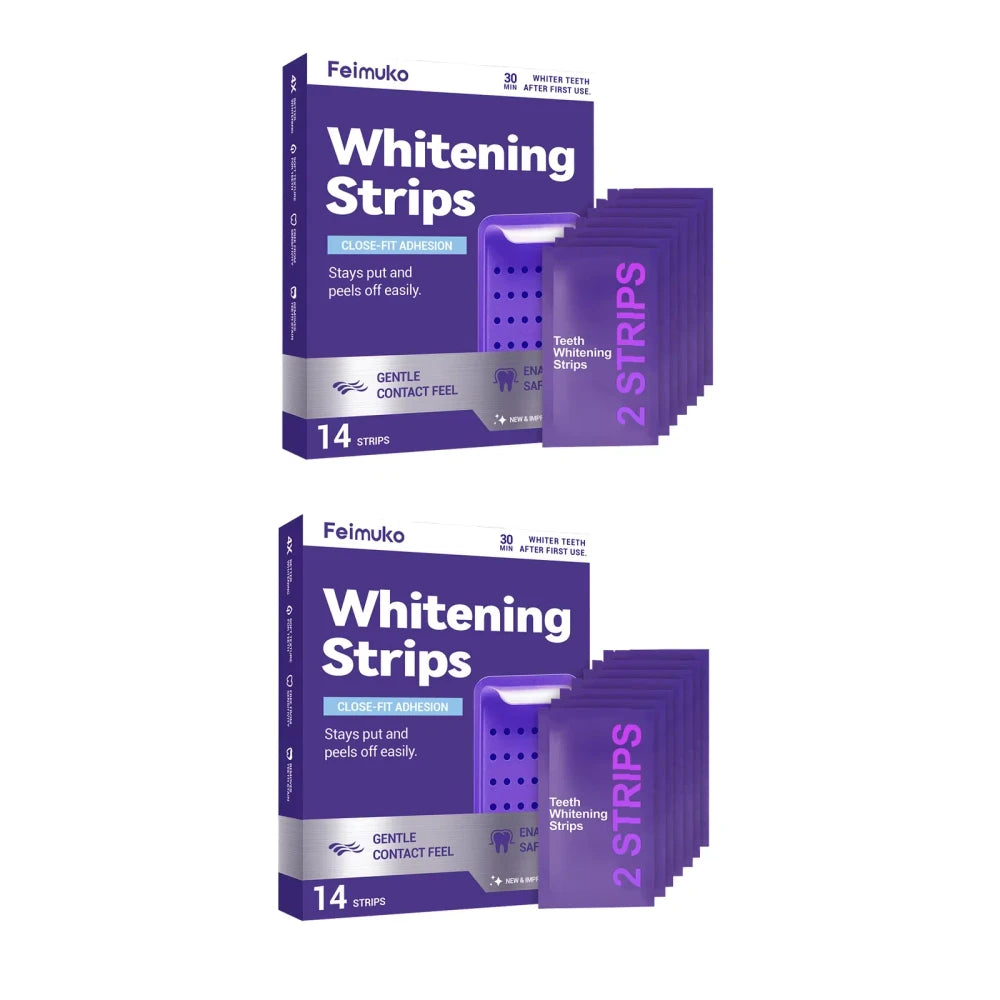 Purple Teeth Whitening Strips