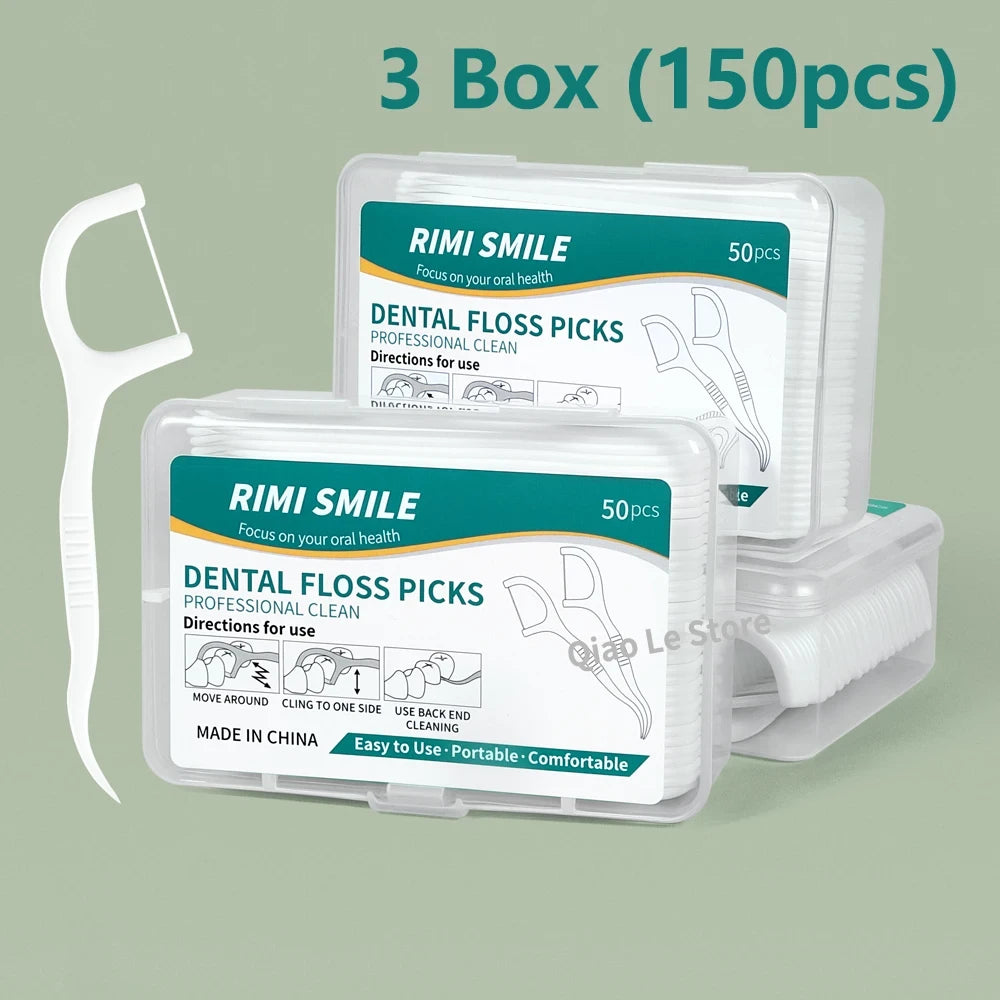 Portable Disposable Dental Floss Pick
