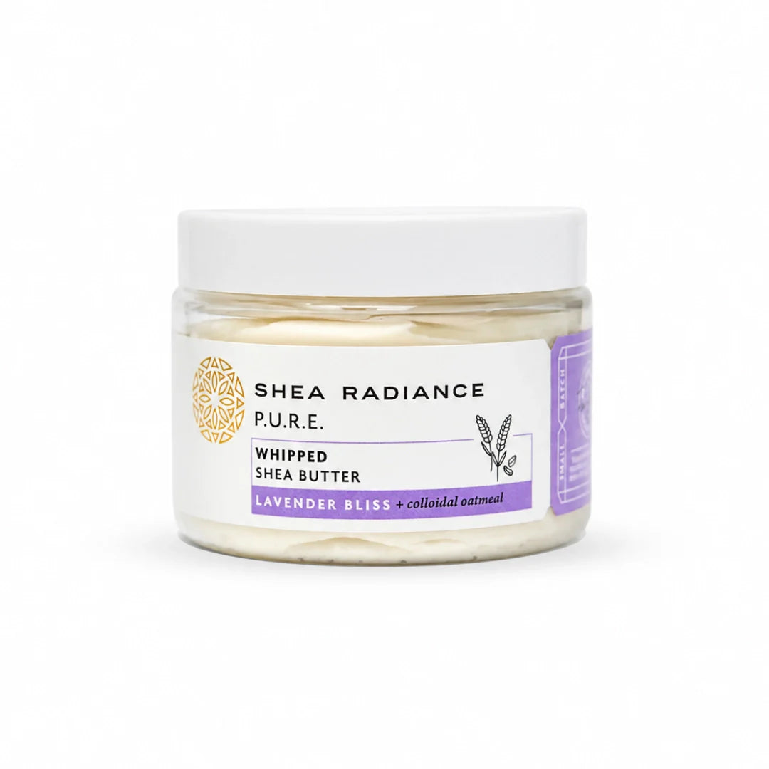 A jar of Shea Radiance P.U.