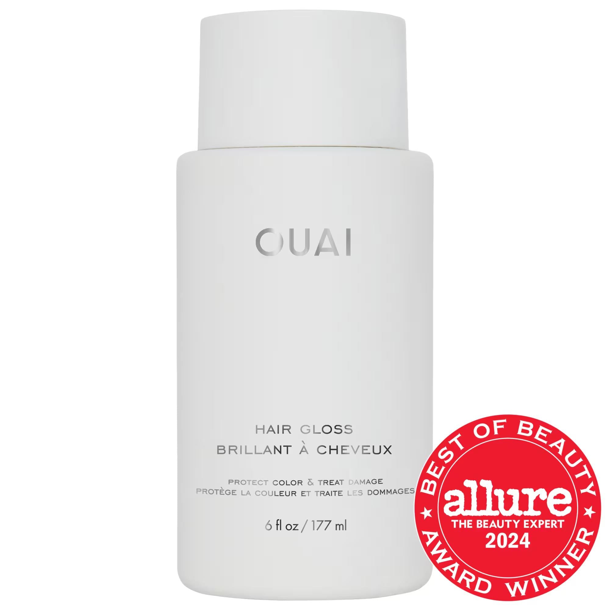 OUAI Hair Gloss In-Shower Shine Treatment - Boost Shine, Protect Color, Reduce Frizz